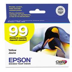 Epson T099420-S (99) Claria Ink, 450 Page-Yield, Yellow