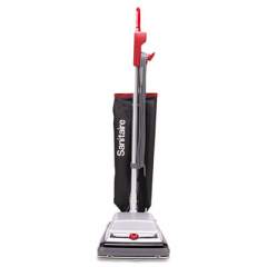 Sanitaire TRADITION QuietClean Upright Vacuum SC889A, 12" Cleaning Path, Gray/Red/Black (SC889B)