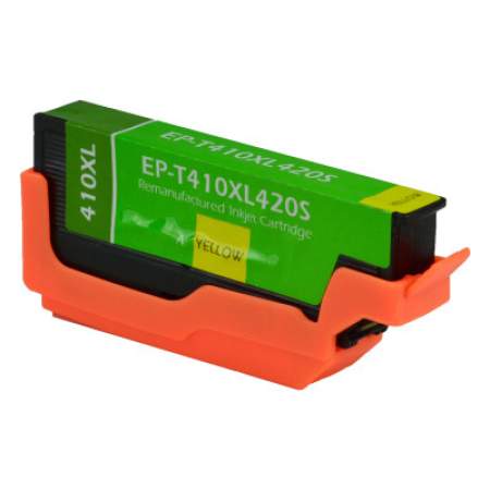 Compatible Epson T410XL420-S (410XL) Claria High-Yield Ink, 650 Page-Yield, Yellow
