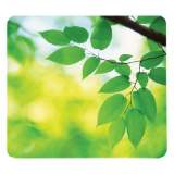 Fellowes Recycled Mouse Pad, Nonskid Base, 9 x 8 x 1/16, Leaves (5903801)