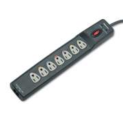 Fellowes Power Guard Surge Protector, 7 Outlets, 12 ft Cord, 1600 Joules, Gray (99111)