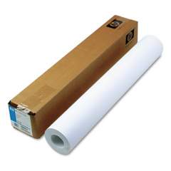 HP DesignJet Inkjet Large Format Paper, 4.5 mil, 24" x 150 ft, Coated White (C6019B)