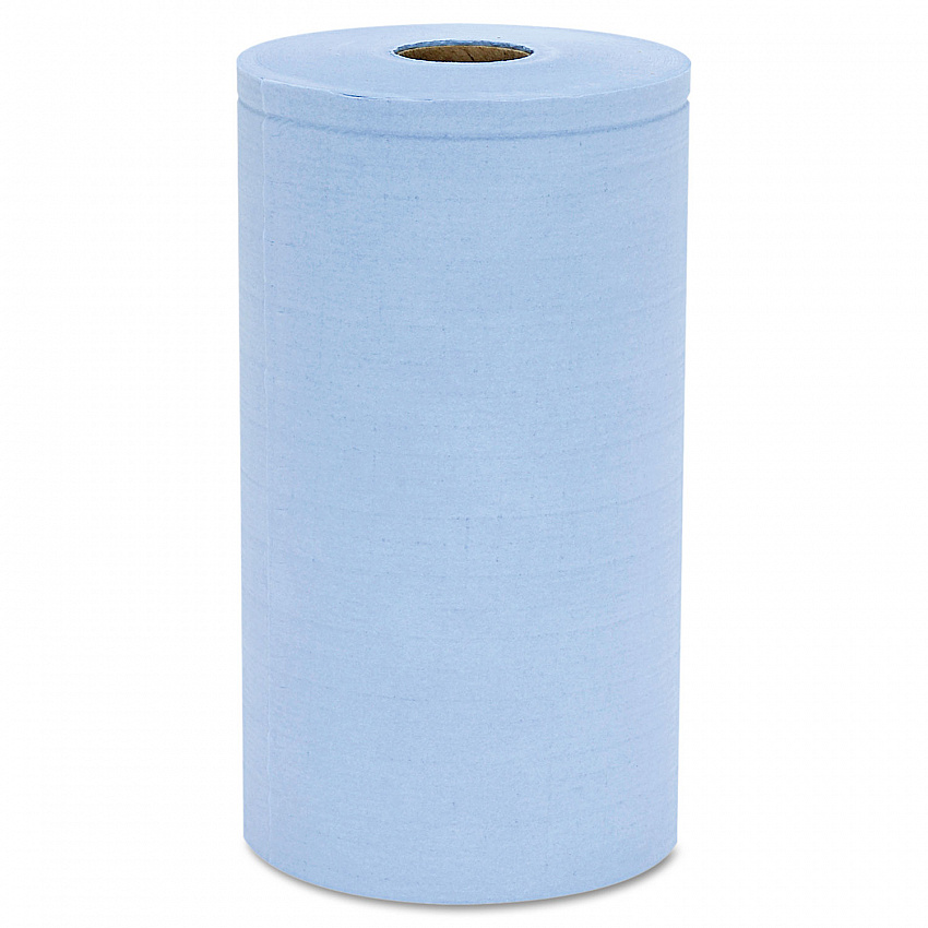 Prism Scrim Reinforced Wipers, 4-Ply, 9.75" x 275 ft, Unscented, Blue, 6 Rolls/Carton (C2375BH)