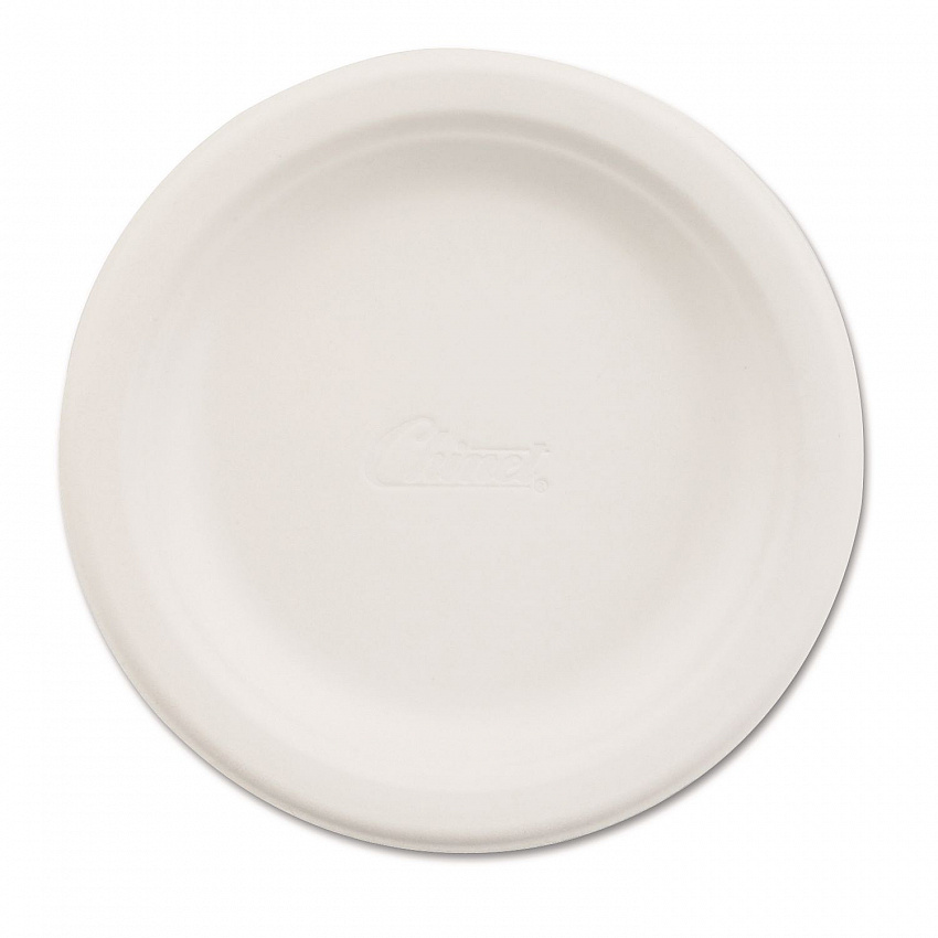 Paper Dinnerware, Plate, 6" dia, White, 1,000/Carton (21225)