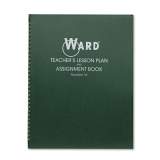 Ward Lesson Plan Book, Daily/Weekly, Two-Page Spread (Six Classes), 11 x 8.5, Green Cover (16)
