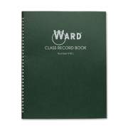 Ward Class Record Book, Nine to 10 Week Term: Two-Page Spread (38 Students), 11 x 8.5, Green Cover (910L)