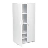 Iceberg Rough n Ready Storage Cabinet, Four-Shelf, 36 x 22 x 72, Platinum (92573)