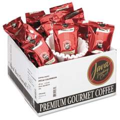 Distant Lands Coffee Coffee Portion Packs, 1.5oz Packs, Colombian Decaf, 42/carton (302142)
