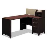 Bush Enterprise Collection Corner Desk, 60" x 47.25" x 41.75", Mocha Cherry, (Box 1 of 2) (2999MCA103)