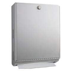 Bobrick ClassicSeries Surface-Mounted Paper Towel Dispenser, 10.81 x 3.94 x 14.06, Satin (2620)