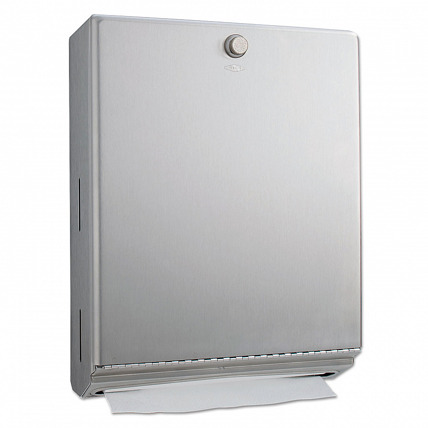 ClassicSeries Surface-Mounted Paper Towel Dispenser, 10.81 x 3.94 x 14.06, Satin (2620)