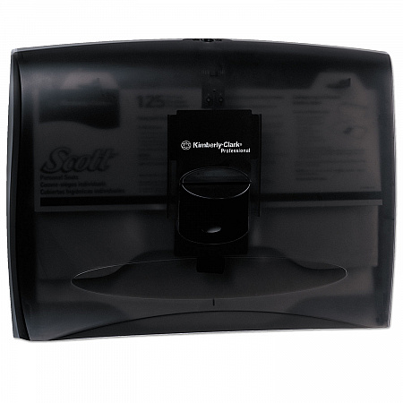 Personal Seat Cover Dispenser, 17.5 x 2.25 x 13.25, Black (09506)