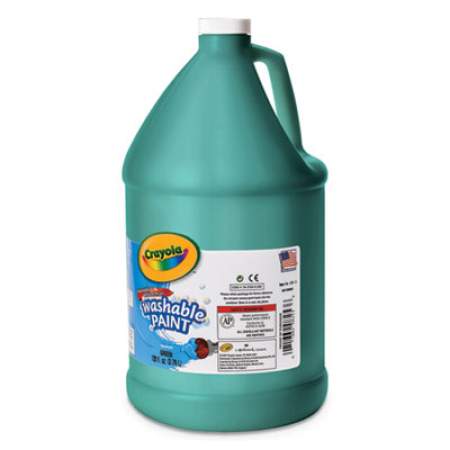 Crayola Washable Paint, Green, 1 gal Bottle (542128044)