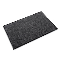 EcoStep Wiper Mat, Rectangular, Charcoal Gray Cut Pile Surface, 36" x 10 ft (ET0310CH)