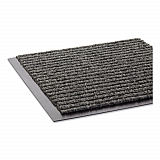 Needle-Rib Wiper/Scraper Mat, Rectangular, Gray Ribbed Surface, 36" x 60" (NR0035GY)