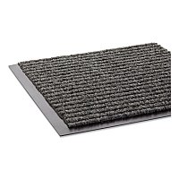 Needle-Rib Wiper/Scraper Mat, Rectangular, Gray Ribbed Surface, 36" x 60" (NR0035GY)