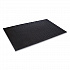 Crown-Tred Indoor/Outdoor Scraper Mat, Black Loop-Twist Ribbed Rubber Surface, 35.5