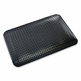 Industrial Deck Plate Anti-Fatigue Mat, Rectangular, Black Raised Diamond Surface, 36" x 60" (CD0035DB)