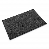 Cross-Over Wiper/Scraper Mat, Rectangular, Gray Carpeted Surface, 36" x 60" (CS0035GY)