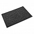 Cross-Over Wiper/Scraper Mat, Rectangular, Gray Carpeted Surface, 36