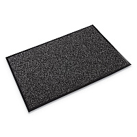 Fore-Runner Outdoor Scraper Mat, Gray Loop-Twist Ribbed Polypropylene Surface, 36" x 60" (FN0035GY)