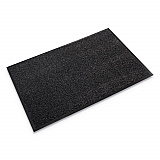 Dust-Star Microfiber Wiper Mat, Rectangular, Charcoal Gray Carpeted Surface, 48" x 72" (DS0046CH)