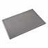 Ribbed Vinyl Anti-Fatigue Mat, Rectangular, Gray Ribbed Surface, 36