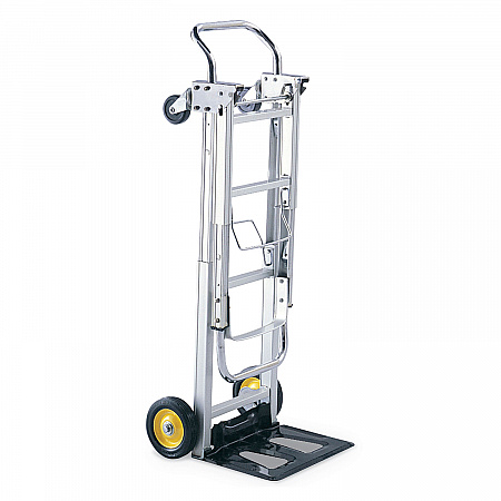 HideAway Convertible Truck, 250 lb to 400 lb Capacity, 15.5 x 43 x 36, Aluminum (4050)