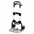 Stow-Away Heavy-Duty Hand Truck, 500 lb Capacity, 23 x 24 x 50, Aluminum (4055NC)