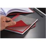 Black n' Red Flexible Casebound Notebooks, 1 Subject, Wide/Legal Rule, Black/Red Cover, 9.88 x 7, 72 Sheets (400110479)