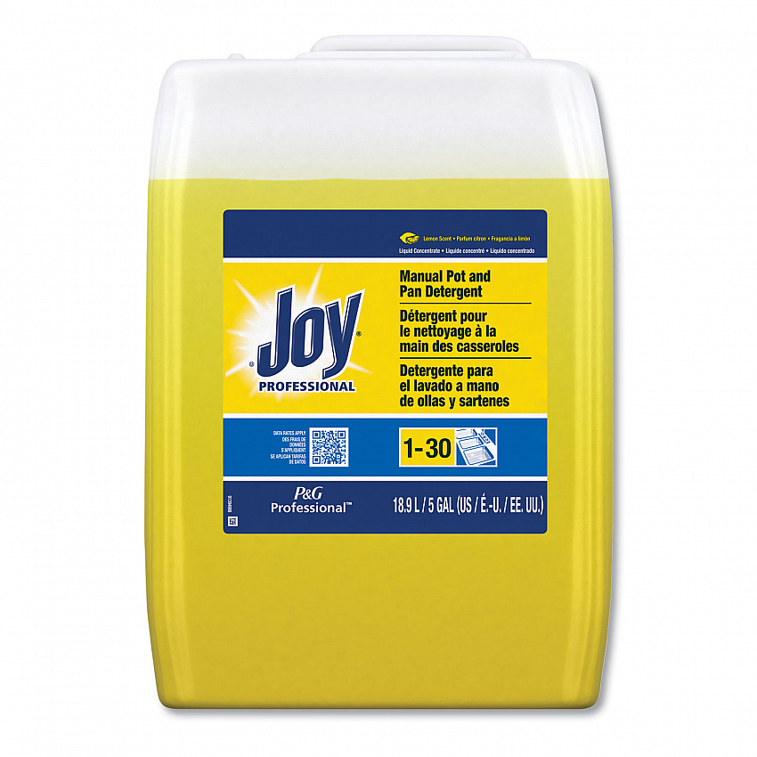 Dishwashing Liquid, Lemon Scent, 5 gal Cube (43608)