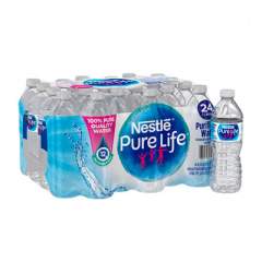 Nestle Waters Pure Life Purified Water, 0.5 Liter Bottles, 24/carton, 78 Cartons/pallet (101264PL)