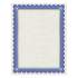 Southworth Parchment Certificates, Academic, 8.5 x 11, Ivory with Blue/Silver Foil Border, 15/Pack (CT1R)