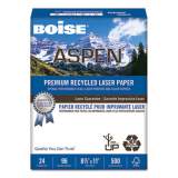 Boise ASPEN Premium Laser Paper, 96 Bright, 24lb, 8.5 x 11, White, 500/Ream (BPL2411RC)