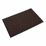 Needle-Rib Wiper/Scraper Mat, Rectangular, Brown Ribbed Surface, 48" x 72" (NR0046BR)
