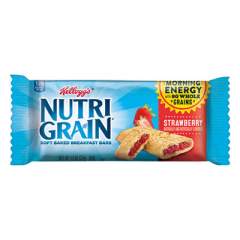 Kellogg's Nutri-Grain Soft Baked Breakfast Bars, Strawberry, Indv Wrapped 1.3 oz Bar, 16/Box (35945)