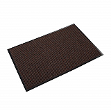 Needle-Rib Wiper/Scraper Mat, Rectangular, Brown Ribbed Surface, 36" x 60" (NR0035BR)