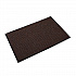 Needle-Rib Wiper/Scraper Mat, Rectangular, Brown Ribbed Surface, 36