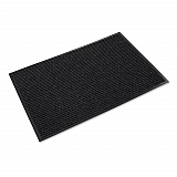 Needle-Rib Wiper/Scraper Mat, Rectangular, Charcoal Gray Ribbed Surface, 36" x 60" (NR0035CH)