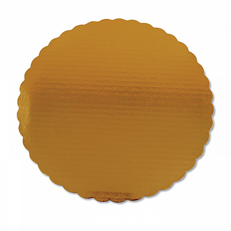 Gold Cake Circles, Double Wall Construction, 14