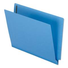 Pendaflex Colored Reinforced End Tab Fasteners Folders, Straight Tab, Letter Size, Blue, 50/Box (H10U13BL)