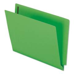 Pendaflex Colored Reinforced End Tab Fasteners Folders, Straight Tab, Letter Size, Green, 50/Box (H10U13GR)