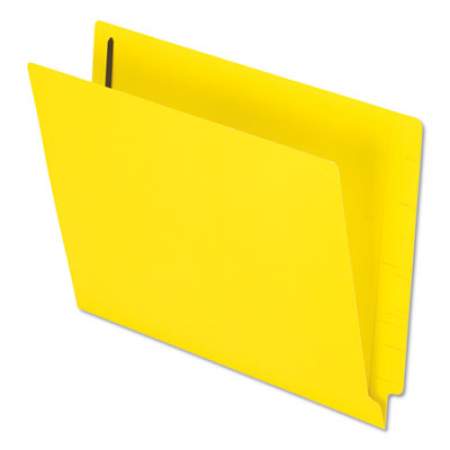Pendaflex Colored Reinforced End Tab Fasteners Folders, Straight Tab, Letter Size, Yellow, 50/Box (H10U13Y)