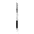 Pilot EasyTouch Ballpoint Pen, Retractable, Medium 1 mm, Black Ink, Clear Barrel, Dozen (32220)