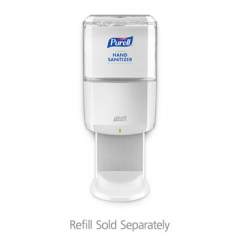PURELL ES6 Touch Free Hand Sanitizer Dispenser, 1,200 mL, 5.25 x 8.56 x 12.13, White (642001)