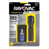 Rayovac LED Aluminum Flashlight, 3 AAA Batteries (Included), Black (RN3AAABXT)