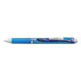 Pentel EnerGel RTX Gel Pen, Retractable, Medium 0.7 mm, Blue Ink, Blue/Gray Barrel (BL77C)