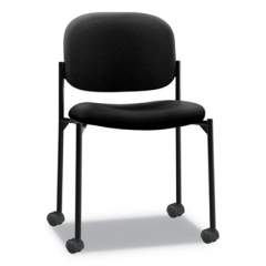 HON VL606 Stacking Guest Chair without Arms, Supports Up to 250 lb, Black (VL606VA10)