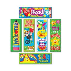 TREND Bookmark Combo Packs, Reading Fun Variety Pack #2, 2 x 6, 216/Pack (T12907)