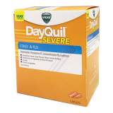 DayQuil Cold and Flu Caplets, Daytime, Severe Cold and Flu, 25 Packs/Box (BXDXSV25)